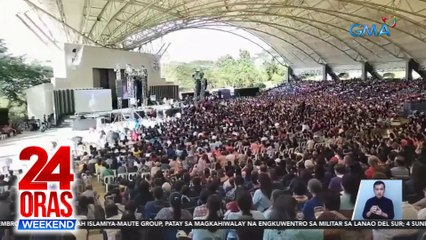 Mga senador na dumalo sa isang prayer gathering, muling iginiit ang pag-alma sa isinusulong na People's Initiative | 24 Oras Weekend