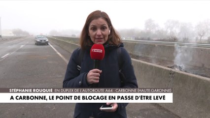 Après 9 jours de blocage, l’autoroute A64 est presque libérée