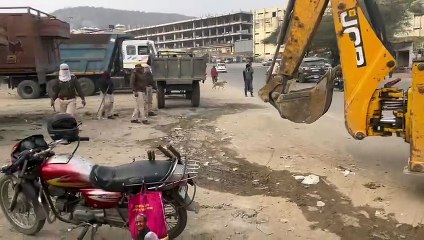 तीन अवैध कॉलोनी की ध्वस्त