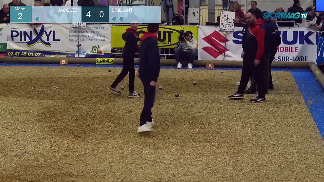National de Tours à pétanque :Jacquet vs Brillant pétanque 2024