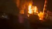 Refinaria de petróleo no sul da Rússia está em chamas, dizem autoridades _ataque Ucraniano_ #russia