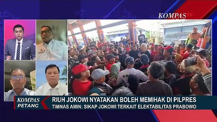 Pernyataan Jokowi Soal Presiden Boleh Memihak Bikin Gaduh, Timnas Amin: Pemimpin Harus Konsisten