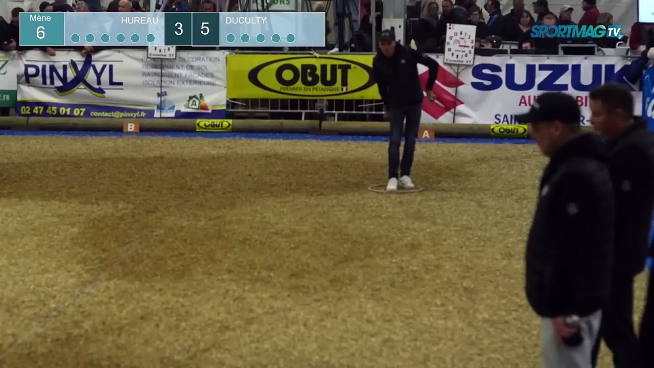 petanque 2024 National de Tours à pétanque :Hureau vs Duculty