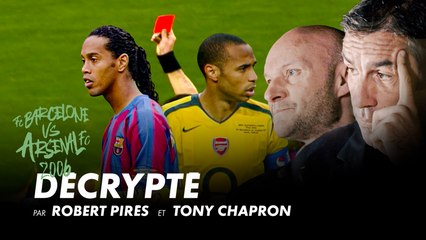 Décrypté avec Robert Pirès - Finale Ligue des Champions 2006 (Arsenal FC vs FC Barcelone)