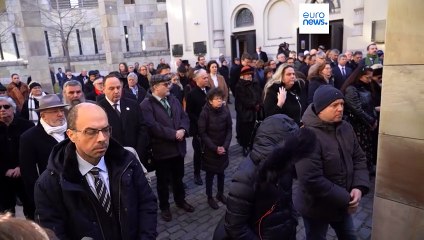 Budapest recuerda a las víctimas del Holocausto en plena guerra entre Israel y Hamás