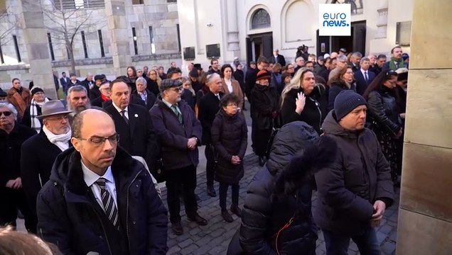 Budapest recuerda a las víctimas del Holocausto en plena guerra entre Israel y Hamás