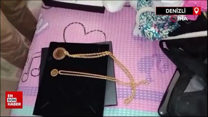 Denizli'de iş arkadaşlarının altınlarını çalan kadın yakalandı