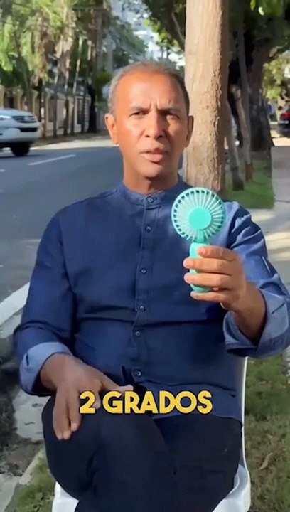 Domingo Contreras lanza campaña "Bajarle Dos Grados a la Ciudad"