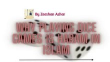 Why Playing Dice Games Is Haram In Islam || Forbidden Games || Zeeshan Azhar