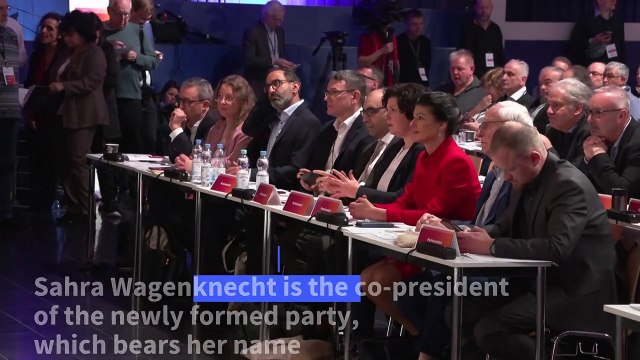 Germany's new radical left-wing party calls for negotiations with Moscow