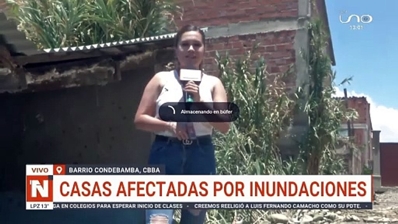 Viviendas afectadas por inundaciones CBBA