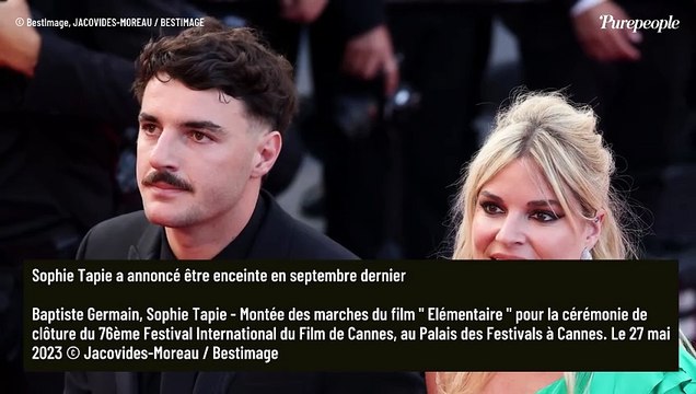 PHOTO Sophie Tapie a accouché ! La fille de Bernard Tapie accueille son 1er enfant avec le rugbyman de son coeur