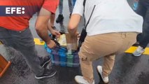 Armada de Ecuador intercepta lancha con media tonelada de droga que navegaba cerca de Colombia