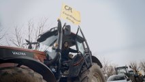 Blocage de Paris : « S'il faut y aller on ira », promettent des agriculteurs rassemblés à Roissy