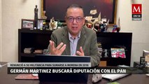 Germán Martínez regresa al PAN tras su renunciar en 2018; buscará diputación