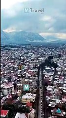 Κορυτσά από ψηλά στα λευκά! - Korça veshur me të bardha!