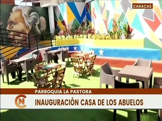 Vicepresidenta Delcy Rodríguez inaugura la Casa de los Abuelos en la pquia. La Pastora