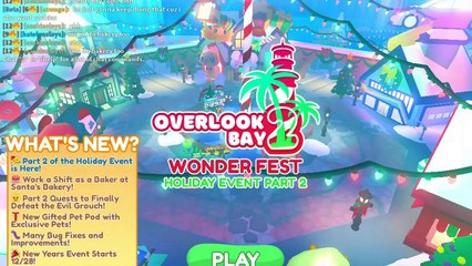 Games that had a Christmas update on Roblox.