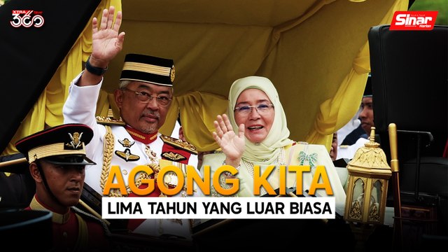 Agong kita: Lima tahun yang luar biasa