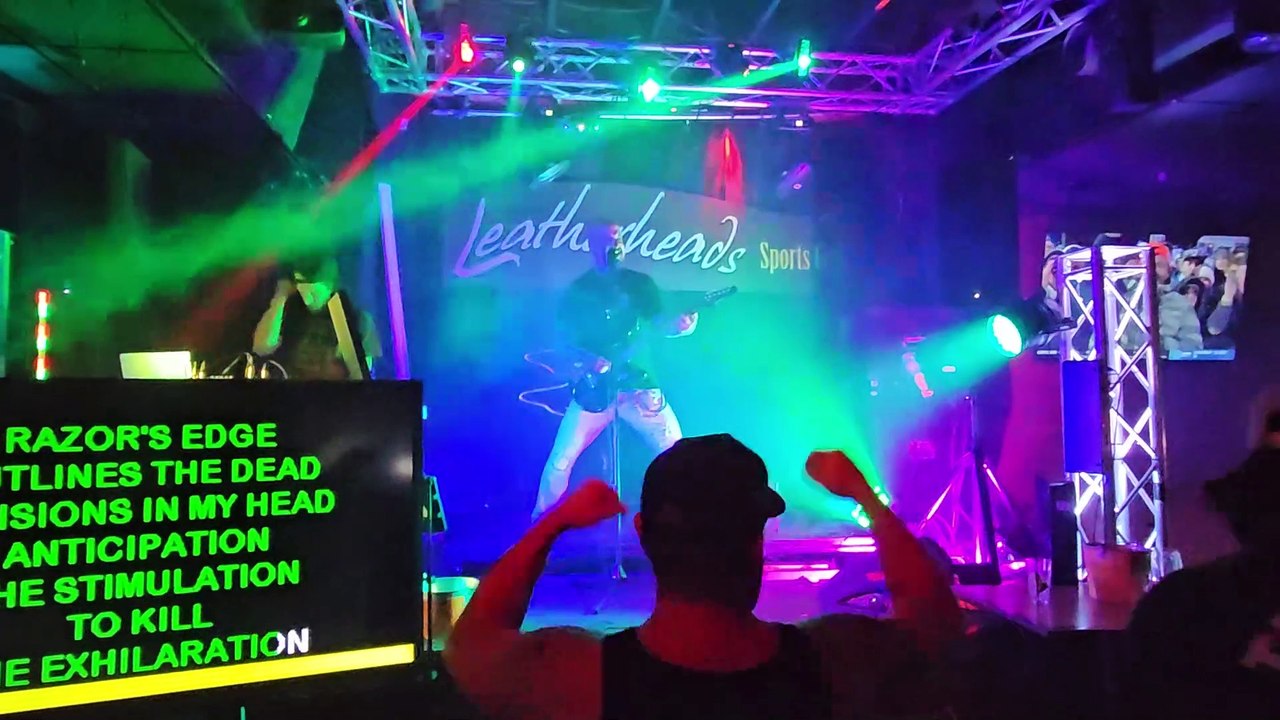 SLAYER - SEASONS OF THE ABYSS (PERFORMED BY JEFF LUPUS AT LEATHERHEADS)