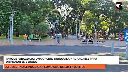 Parque Paraguayo: una opción tranquila y agradable para disfrutar en Verano