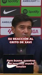 Marcelino y el "es una vergüenza" de Xavi