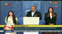 “Convocamos a todos los actores de la sociedad venezolana a seguir consolidando el tiempo de paz, de democracia”