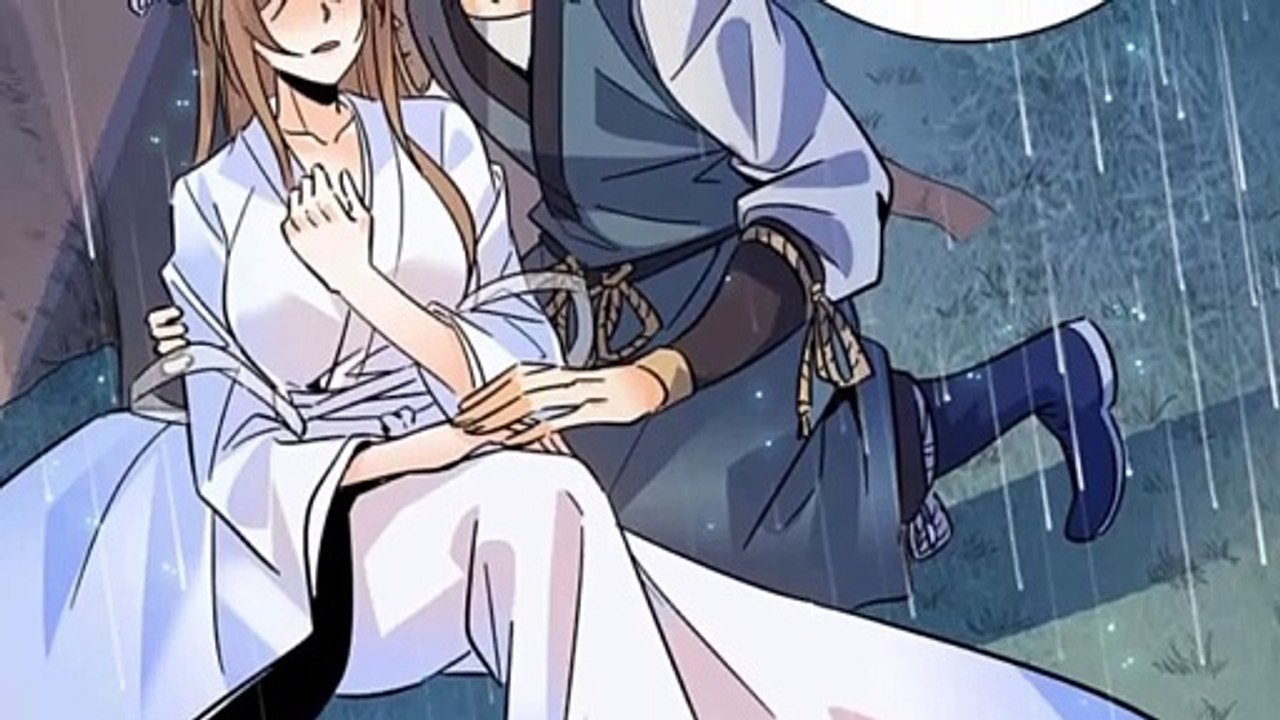 The Return of Condor Heroes 神鵰俠侶 Comic Manga AI Anime  楊過發現小龍女骨骼融化一般，依偎在他身上  Yang Guo found Xiaolongnü clinging to him as if her bones were melting