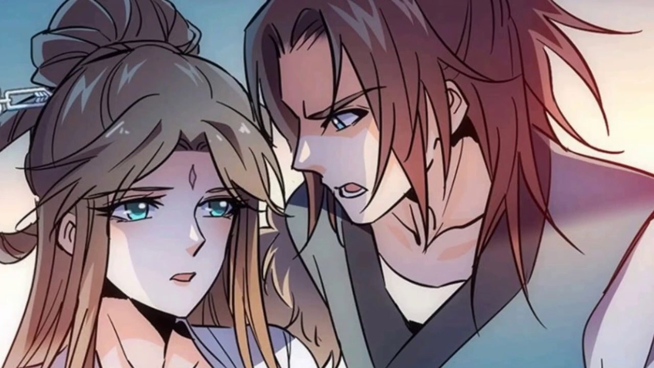 The Return of Condor Heroes 神鵰俠侶 Comic Manga AI Anime   小龍女向楊過告白，並展示自己失去守宮砂   Xiaolongnü confessed her love to Yang Guo and showed that she had lost her virginity