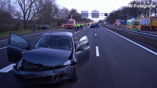 Meerdere gewonden bij ongeval op A28 bij Staphorst
