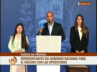 Héctor Rodríguez: Cumplimos con los acuerdos de Barbados, nadie nos va a hacer retroceder