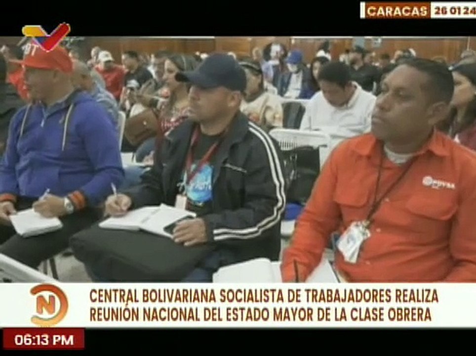 Caracas | CBST realiza reunión para discutir Plan de Debate de las 7 Transformaciones Estratégicas