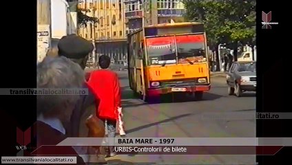 BAIA MARE - 1997  URBIS - Controlorii de bilete