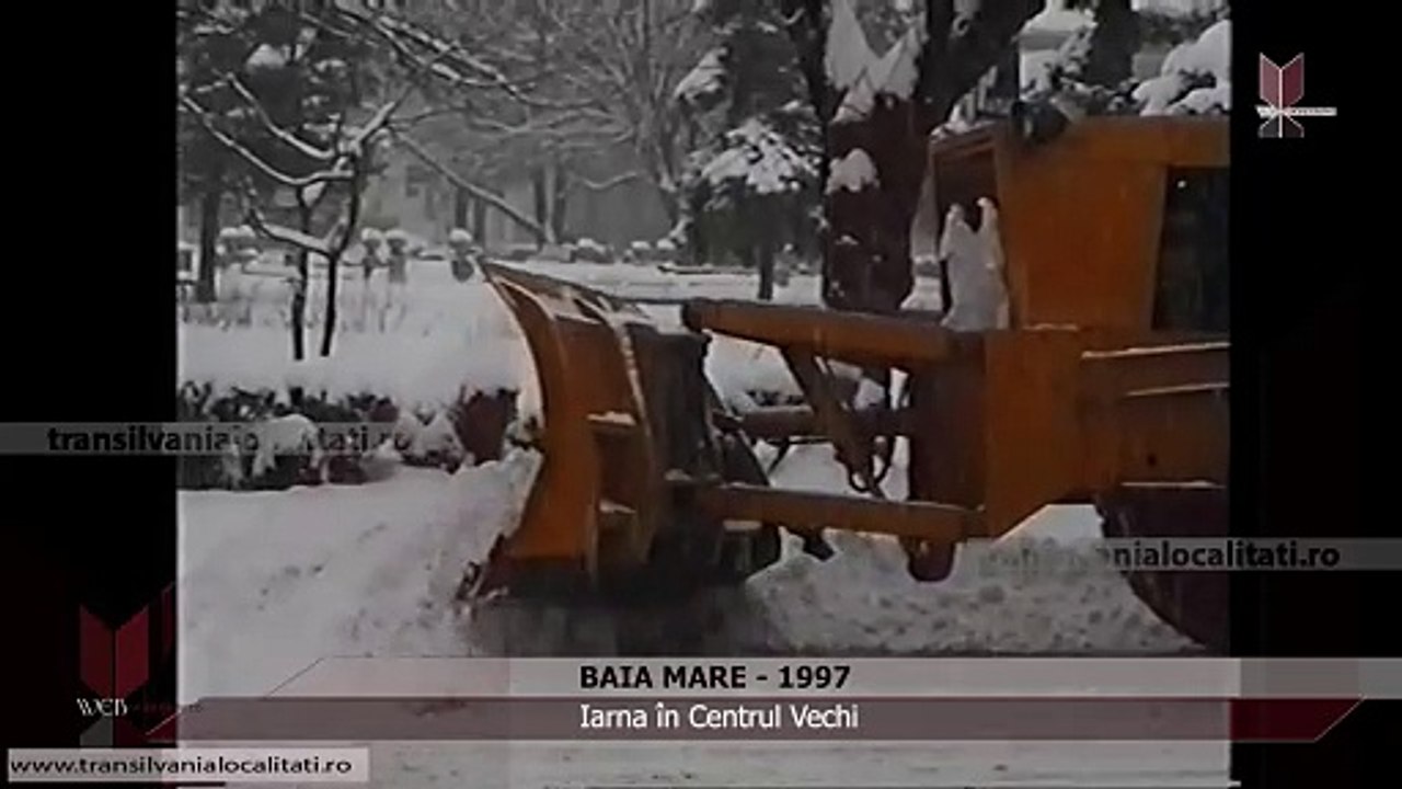 BAIA MARE - 1997  Iarna în Centrul Vechi
