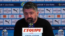 Gattuso : « Pas possible de demander plus à mes joueurs » - Foot - L1 - OM