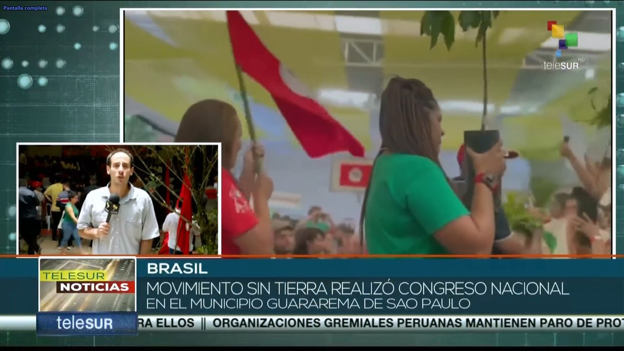 Brasil: Movimiento de los Trabajadores Rurales Sin Tierra celebra el 40 aniversario de su fundación