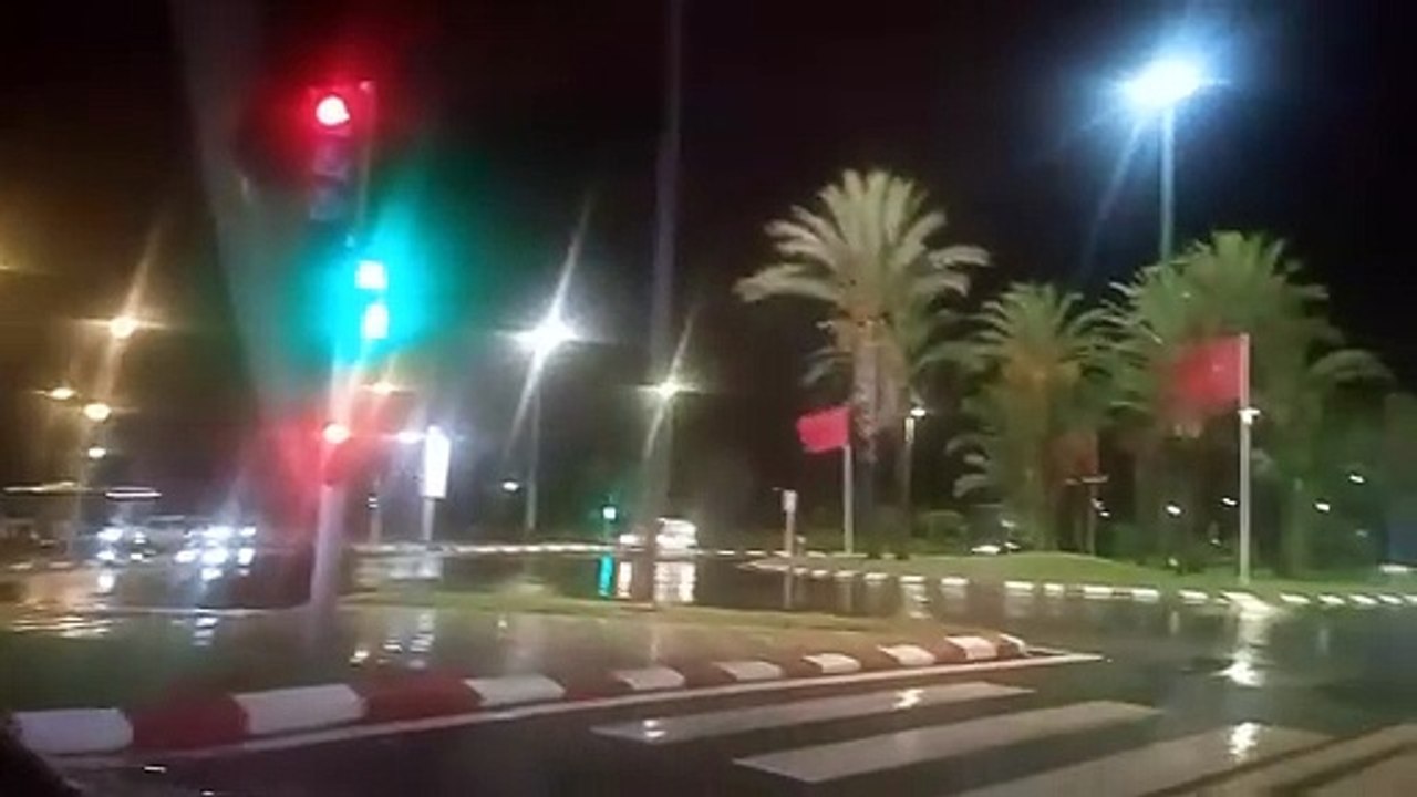 الرباط المغرب بلادي. طريق المطار