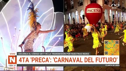 Aitana I se luce en la 4ta precarnavalera