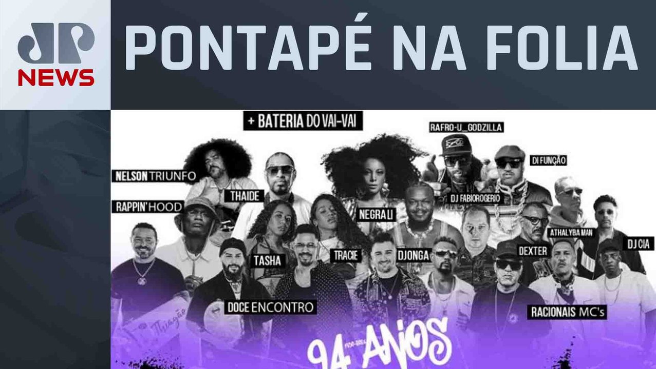 Escola de samba Vai-Vai comemora 94 anos com festa gratuita no Centro de SP