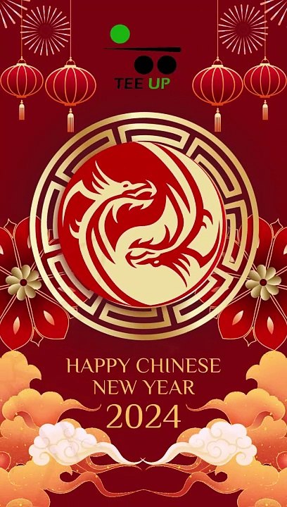 Tee Up CNY Dinner Invitation 2024