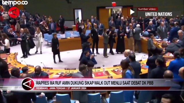 Wapres Ma’ruf Amin Dukung Sikap Menlu Retno Marsudi di Sidang PBB