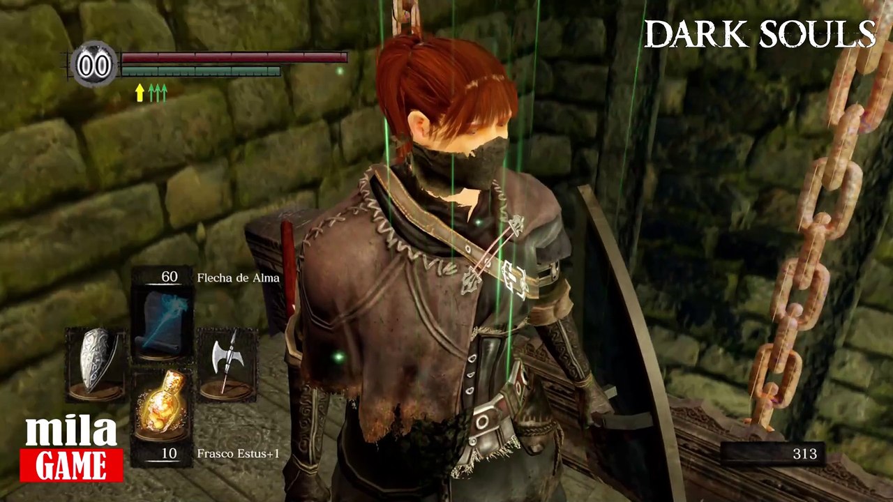 Dark Souls Remastered 9 Consigue Anillo de Hierro Oxidado