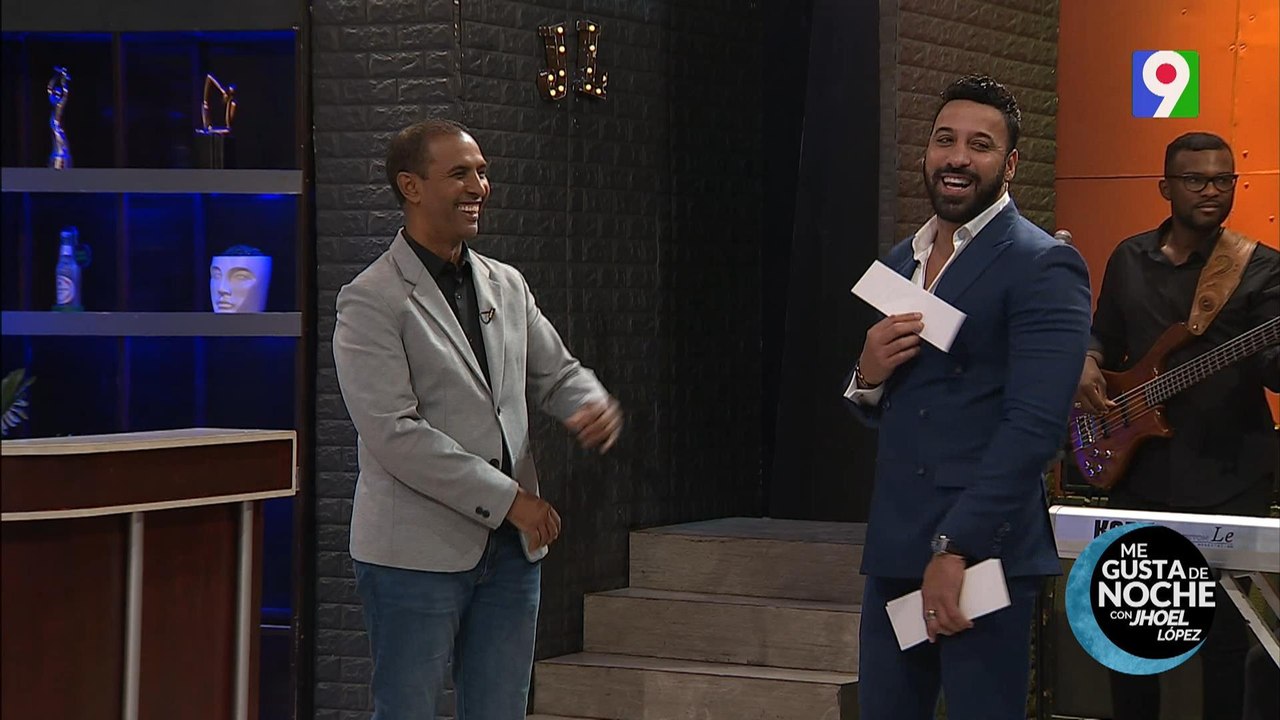 Domingo Contreras y Jhoel López en divertido juego | Me Gusta de Noche