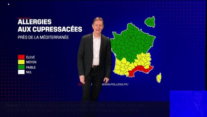 Températures toujours très douces ce dimanche, en particulier dans le sud de la France où l'alerte rouge au pollen a été déclenchée