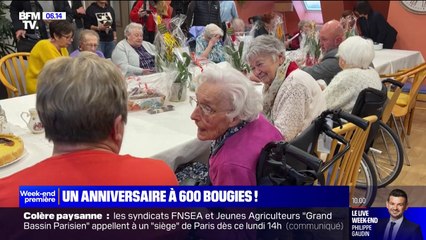 Dans cet ehpad du nord de la France, une fête d'anniversaire à 600 bougies