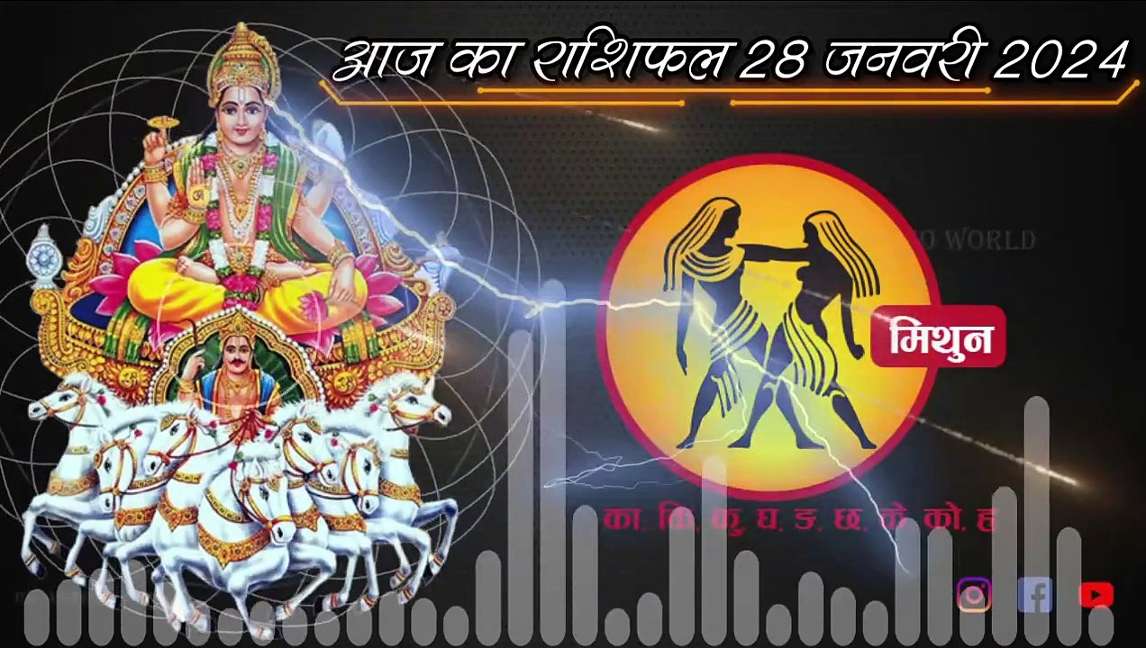 आज का राशिफल रविवार 28 जनवरी 2024 #astrology #dailyrashifal #rashifal