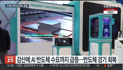 삼성·SK 반도체, AI 특수에 실적 회복세 탄력