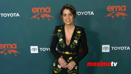 Natalie Morales 33rd Annual EMA Awards Gala Green Carpet