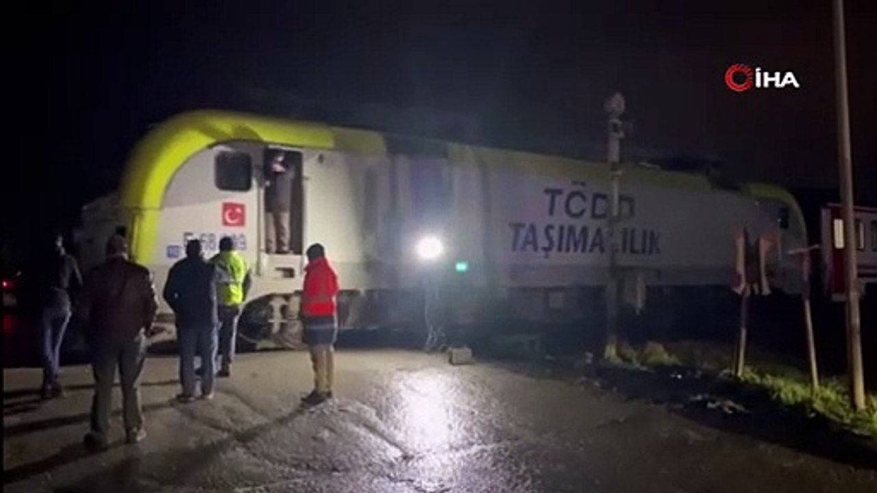 Tekirdağ’da meydana gelen tren kazasında 80 yolcu perona alındı