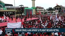 Kampanye Akbar di Medan, Ganjar Pranowo Ajak Aparat dan Pejabat Negara Netral dalam Pilpres 2024!